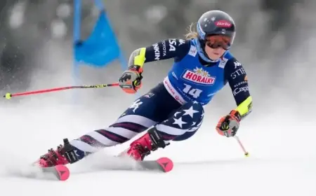 Shiffrin Returns to GS Podium After Two Years; Hector, Moltzan Claim Top Spots