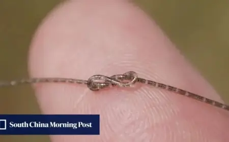 Chinese Scientists Miniaturize Semiconductor Chip to Human Hair-Thin Fiber