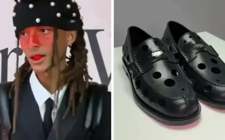 Internet Critiques Jaden Smith’s Debut Christian Louboutin Collection