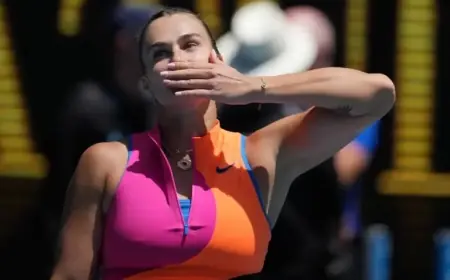 Aryna Sabalenka Defeats Mboko; Faces Jovic in Australian Open Quarterfinals