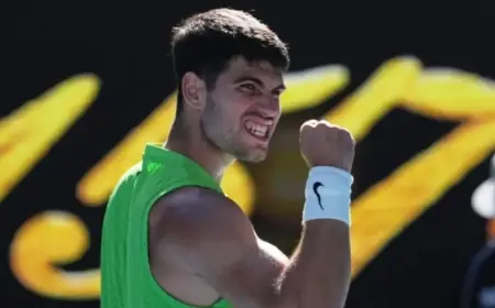 Australian Open: Carlos Alcaraz Shines, Medvedev Faces Tien Rematch