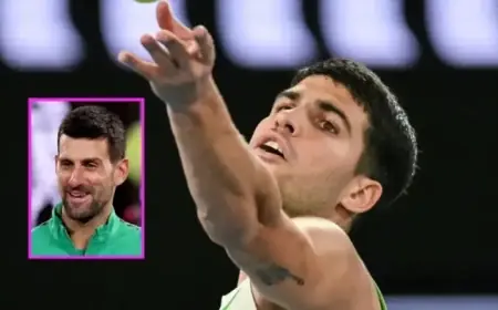 Djokovic Jokingly Demands ‘Copyright’ from Alcaraz: ‘I Expect a Tribute’
