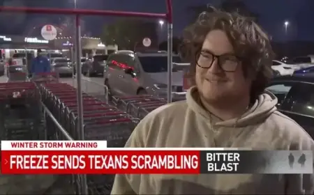 Severe Cold Front Strikes San Antonio Region