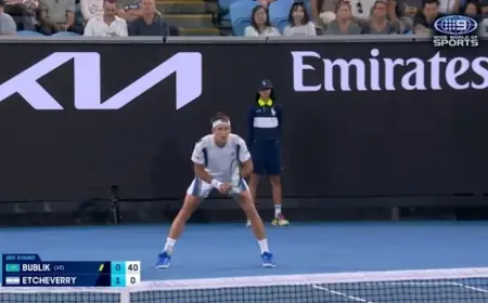 Australian Open: Bublik Takes on Etcheverry in Thrilling Highlight Match
