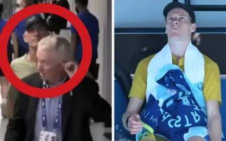 Sports Star Shocked by On-Air Health Attack at Australian Open