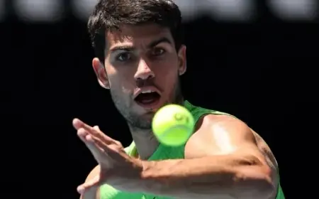 Alcaraz Advances to AO 2026 Quarterfinals