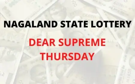 Nagaland Lottery Sambad: January 22, 2026 Dear Supreme Results Announced