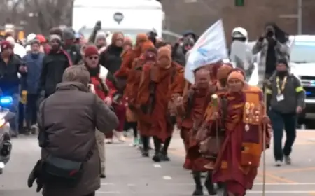 Thousands Flock to NC Capitol for ‘Walk for Peace’ by The Monks