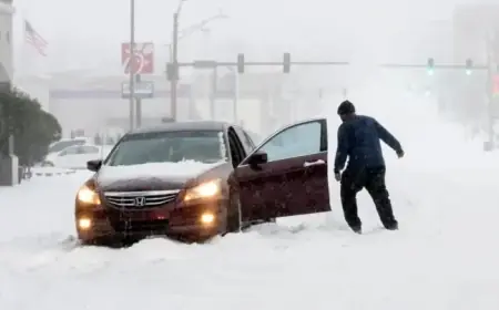 Winter Storm Hits Midwest and Mid-Atlantic: Heavy Snow and Ice Continue