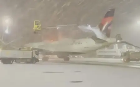 Winter Storm Grounds 600+ Flights, PennDOT Lowers Road Speeds at Philadelphia Airport