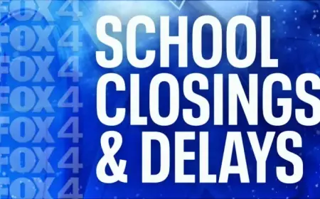 North Texas Schools Shut Down Monday Due to Dallas Weather