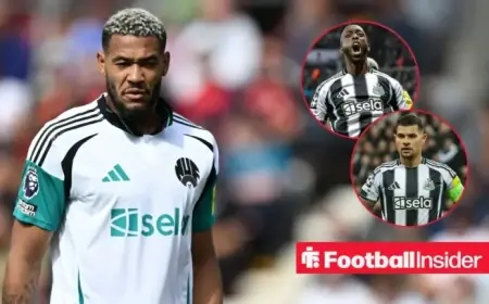 Bruno Guimaraes, Yoane Wissa Respond to Joelinton News at Newcastle