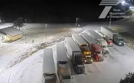 Live Updates: San Antonio and Hill Country Road Conditions Amid Wintry Weather