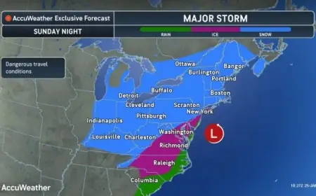 AccuWeather Boston forecast: a long-duration snowstorm tightens its grip, with dangerous travel and widespread Monday closures