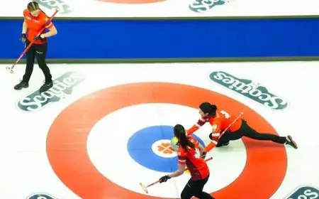 Top Canadian Female Curlers Compete in Mississauga for National Championship