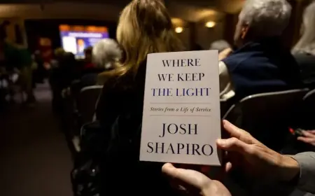 Gov. Josh Shapiro Pledges Fair Elections, Criticizes ICE at Philly Book Tour Launch