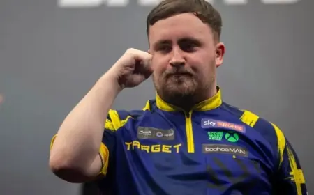 Premier League Reveals Schedule: Littler Set for Major Rivalry Duel on Opening Night