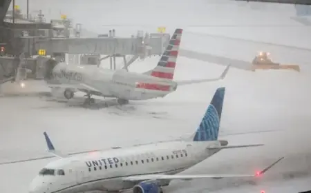 Winter Storm Triggers Pandemic-Level Flight Cancellations Across U.S.