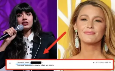Jameela Jamil Responds to Leaked Texts Criticizing Blake Lively