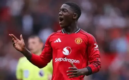Man Utd Initiates Contract Talks for Midfielder Kobbie Mainoo