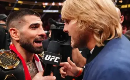 Ilia Topuria Ridicules Paddy Pimblett Following UFC 324 Defeat