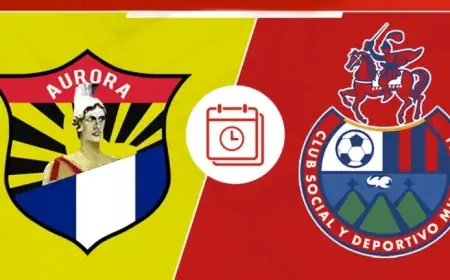 Aurora vs Municipal Live: 2026 Guatemala League Matchup