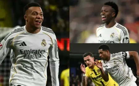 Mbappe Shines Again: Real Madrid vs Villarreal Player Ratings