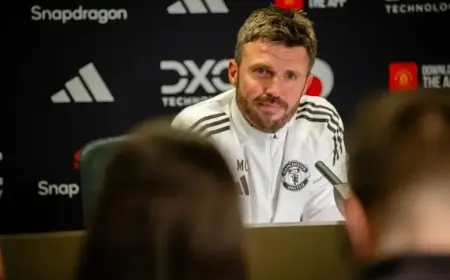 Carrick’s Key Change for Man Utd Line-Up Against Arsenal After City Win