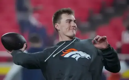 Broncos Place Bo Nix on Injured Reserve