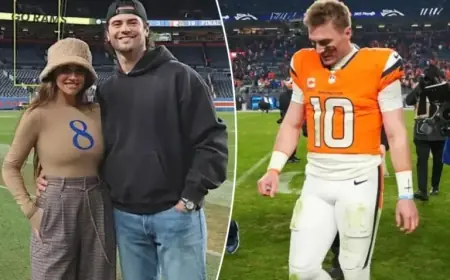 Jarrett Stidham’s Wife Faces Emotional Turmoil Amid Bo Nix’s Injury