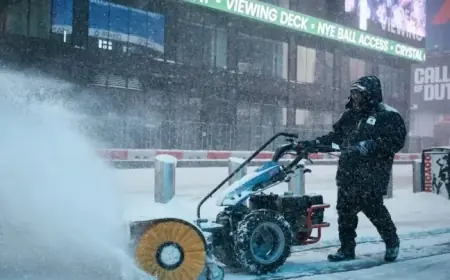 Winter Storm Hits NYC: Live Updates on Snow, Sleet, and Severe Cold