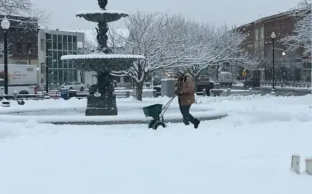 Taunton Area Schools Cancel Monday Classes Due to Snowstorm