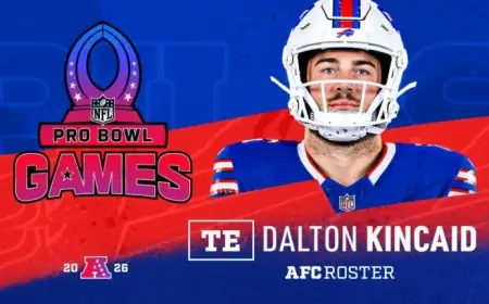 Bills’ Dalton Kincaid Selected for 2026 Pro Bowl Games