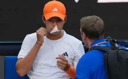 Learner Tien Becomes Youngest Quarterfinalist at Australian Open Since 2015