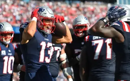 Patriots Receiver Channels 1970s Cult Film Character at AFC Championship