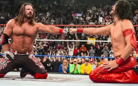 Nakamura Hints at AJ Styles’ Potential Retirement at Royal Rumble