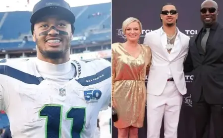 Inside Seahawks Star Jaxon Smith-Njigba’s Family: Meet Maada and Jami Smith