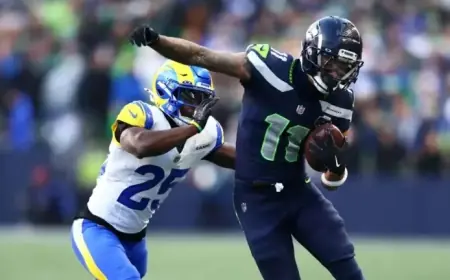 Seahawks’ Jaxon Smith-Njigba’s One-Handed Catch Shines Against Rams