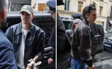 Romeo and Cruz Beckham Enjoy Paris Outing with Girlfriends Amid Family Drama