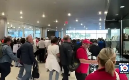Unattended Luggage Forces Evacuation at Miami International Airport