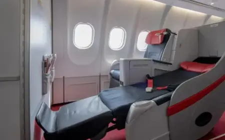 Affordable Flatbed Offers Comfortable Flights Across Asia