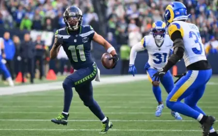 Jaxon Smith-Njigba Sets Record, Joins Elite in Seahawks-Rams NFC Championship