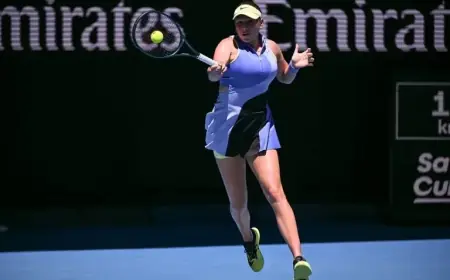 Anisimova Triumphs in All-American Clash to Advance in Melbourne Open