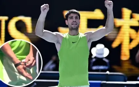 Tennis Legends Outraged as Carlos Alcaraz Forced to Remove Device