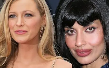 Blake Lively and Jameela Jamil texts turn a private “group chat” moment into a public test of feminism, fandom, and court spillover