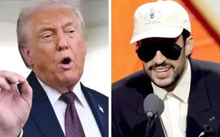 Trump Skips Super Bowl, Criticizes ‘Terrible’ Halftime Show