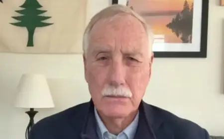 Sen. Angus King Opposes ICE Funding; Advocates Shutdown-Free Solution