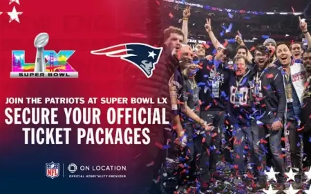 New England Patriots Unveil Super Bowl LX Fan Ticket Package, Available Now