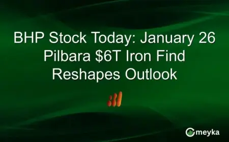 BHP Stock Soars After $6T Pilbara Iron Discovery Reshapes Outlook