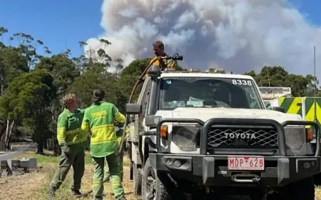 Otways Residents Advised to Evacuate as Victoria Faces 49°C Heat Tomorrow